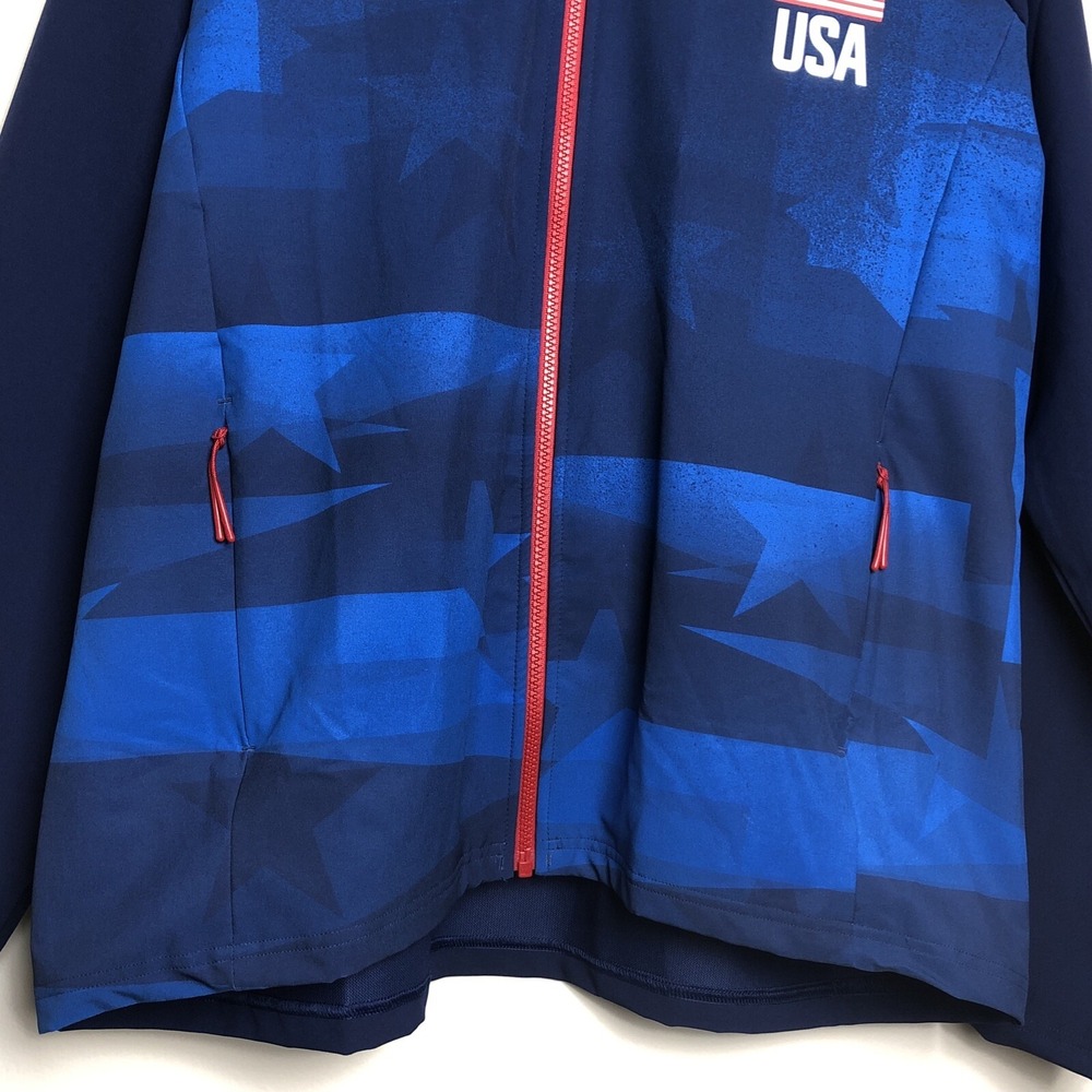 Adidas USA Team  Volleyball Warm Up Jacket Women's Size XL - Picture 12 of 15